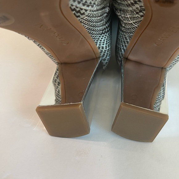 NEW GIANNI BINI Junypear Plaid Silver Glitter Boot size 5.5 - Picture 14 of 15